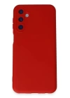 BFS  Samsung Galaxy M34 5G Kılıf Nano içi Kadife Silikon - Kırmızı