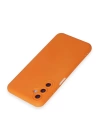 BFS  Samsung Galaxy M34 5G Kılıf Nano içi Kadife Silikon - Turuncu
