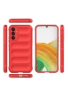 BFS  Samsung Galaxy M34 5G Kılıf Optimum Silikon - Kırmızı