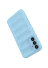 BFS  Samsung Galaxy M34 5G Kılıf Optimum Silikon - Sky Blue