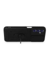 BFS  Samsung Galaxy M34 5G Kılıf Pars Lens Yüzüklü Silikon - Siyah