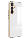 BFS  Samsung Galaxy M34 5G Kılıf Volet Silikon - Beyaz