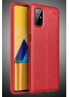 BFS  Samsung Galaxy M51 Kılıf Auto Focus Kapak - Kırmızı