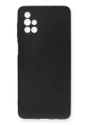 BFS  Samsung Galaxy M51 Kılıf First Silikon - Siyah