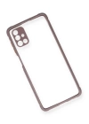 BFS  Samsung Galaxy M51 Kılıf Miami Şeffaf Silikon - Açık Mor