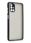 BFS  Samsung Galaxy M51 Kılıf Montreal Silikon Kapak - Lacivert