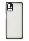 BFS  Samsung Galaxy M51 Kılıf Montreal Silikon Kapak - Lacivert
