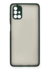 BFS  Samsung Galaxy M51 Kılıf Montreal Silikon Kapak - Yeşil