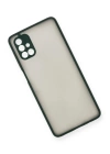 BFS  Samsung Galaxy M51 Kılıf Montreal Silikon Kapak - Yeşil