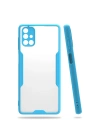 BFS  Samsung Galaxy M51 Kılıf Platin Silikon - Mavi