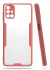 BFS  Samsung Galaxy M51 Kılıf Platin Silikon - Pembe