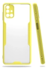 BFS  Samsung Galaxy M51 Kılıf Platin Silikon - Sarı
