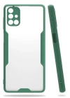 BFS  Samsung Galaxy M51 Kılıf Platin Silikon - Yeşil