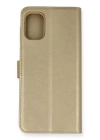 BFS  Samsung Galaxy M51 Trend S Plus Kapaklı Kılıf - Gold