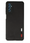 BFS  Samsung Galaxy M52 5G Kılıf Loop Deri Silikon - Siyah
