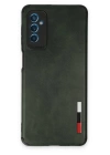 BFS  Samsung Galaxy M52 5G Kılıf Loop Deri Silikon - Yeşil
