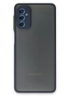BFS  Samsung Galaxy M52 5G Kılıf Montreal Silikon Kapak - Lacivert