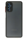 BFS  Samsung Galaxy M52 5G Kılıf Montreal Silikon Kapak - Siyah
