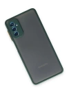 BFS  Samsung Galaxy M52 5G Kılıf Montreal Silikon Kapak - Yeşil