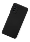 BFS  Samsung Galaxy M52 5G Kılıf Nano içi Kadife Silikon - Siyah