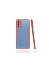 BFS  Samsung Galaxy M52 5G Kılıf Platin Silikon - Pembe