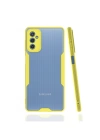 BFS  Samsung Galaxy M52 5G Kılıf Platin Silikon - Sarı