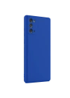 BFS  Samsung Galaxy Note 20 Kılıf First Silikon - Mavi