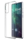 BFS  Samsung Galaxy Note 20 Kılıf Lüx Şeffaf Silikon