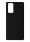 BFS  Samsung Galaxy Note 20 Kılıf Nano içi Kadife Silikon - Siyah