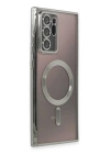 BFS  Samsung Galaxy Note 20 Ultra Kılıf Kross Magneticsafe Kapak - Gümüş