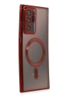 BFS  Samsung Galaxy Note 20 Ultra Kılıf Kross Magneticsafe Kapak - Kırmızı