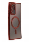 BFS Samsung Galaxy Note 20 Ultra Kılıf Kross Magneticsafe Kapak - Kırmızı