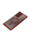 BFS  Samsung Galaxy Note 20 Ultra Kılıf Kross Magneticsafe Kapak - Kırmızı