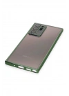 BFS Samsung Galaxy Note 20 Ultra Kılıf Lensli Silikon - Yeşil