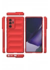 BFS Samsung Galaxy Note 20 Ultra Kılıf Optimum Silikon - Kırmızı