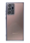 BFS  Samsung Galaxy Note 20 Ultra Kılıf Razer Lensli Silikon - Açık Mavi
