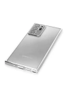 BFS  Samsung Galaxy Note 20 Ultra Kılıf Razer Lensli Silikon - Gümüş