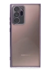 BFS  Samsung Galaxy Note 20 Ultra Kılıf Razer Lensli Silikon - Mor
