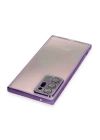 BFS  Samsung Galaxy Note 20 Ultra Kılıf Razer Lensli Silikon - Mor