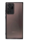 BFS  Samsung Galaxy Note 20 Ultra Kılıf Razer Lensli Silikon - Siyah