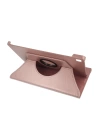 BFS  Samsung Galaxy P610 Tab S6 Lite 10.4 Kılıf 360 Tablet Deri Kılıf - Rose Gold