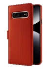 BFS  Samsung Galaxy S10 Plus Trend S Plus Kapaklı Kılıf - Kırmızı