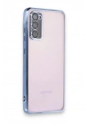 BFS Samsung Galaxy S20 FE Kılıf Lensli Silikon - Açık Mavi