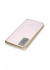 BFS  Samsung Galaxy S20 FE Kılıf  Lensli Silikon - Gold