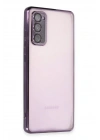 BFS Samsung Galaxy S20 FE Kılıf Lensli Silikon - Mor