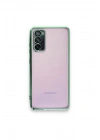 BFS Samsung Galaxy S20 FE Kılıf Lensli Silikon - Yeşil