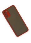 BFS  Samsung Galaxy S20 FE Kılıf Montreal Silikon Kapak - Kırmızı