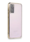 BFS  Samsung Galaxy S20 FE Kılıf Razer Lensli Silikon - Gold