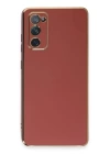 BFS  Samsung Galaxy S20 FE Kılıf Volet Silikon - Kırmızı