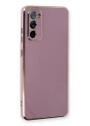 BFS  Samsung Galaxy S20 FE Kılıf Volet Silikon - Mor